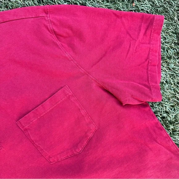 American Giant Men’s Cotton Pocket Polo Shirt USA Made Classic Prep Minimalist L - Picture 4 of 7